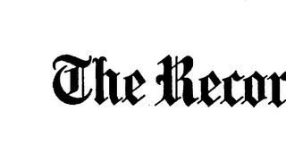 THE RECORD logo
