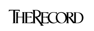 THE RECORD logo