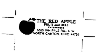 THE RED APPLE FRUIT AND DELI ENTERPRISES logo