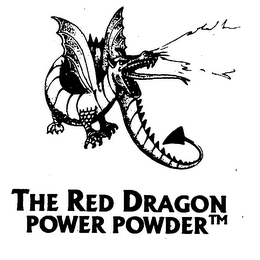 THE RED DRAGON POWER POWDER logo