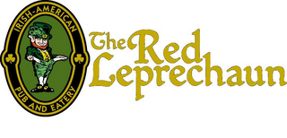 THE RED LEPRECHAUN IRISH- AMERICAN PUB AND EATERY logo
