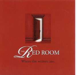 THE RED ROOM WHERE THE WRITERS ARE. logo