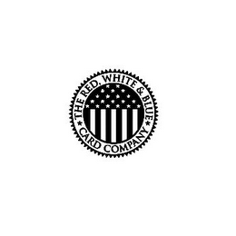 THE RED, WHITE & BLUE CARD COMPANY logo