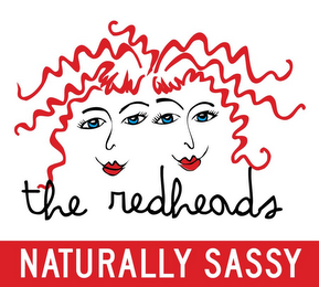 THE REDHEADS NATURALLY SASSY logo