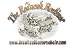 THE REDNECK RECLINER WWW.THEWHEELBARROWCHAIR.COM logo