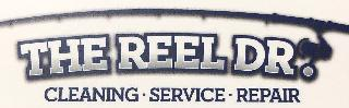 THE REEL DR. CLEANING · SERVICE · REPAIR logo