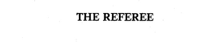 THE REFEREE logo