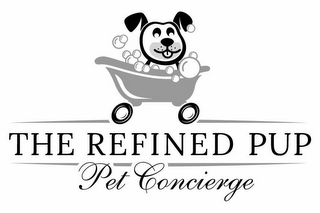 THE REFINED PUP PET CONCIERGE logo