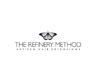 THE REFINERY METHOD ARTISAN HAIR EXTENSIONS logo