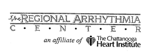 THE REGIONAL ARRHYTHMIA CENTER AN AFFILIATE OF THE CHATTANOOGA HEART INSTITUTE logo
