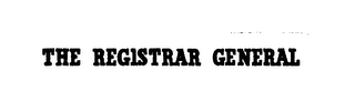 THE REGISTRAR GENERAL logo