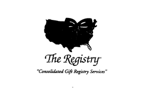 THE REGISTRY "CONSOLIDATED GIFT REGISTRY SERVICES" logo