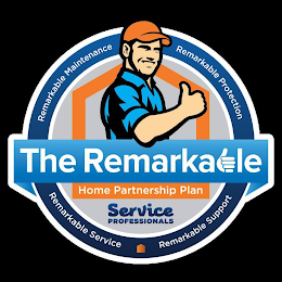THE REMARKABLE HOME PARTNERSHIP PLAN SERVICE PROFESSIONALS REMARKABLE SERVICE REMARKABLE SUPPORT REMARKABLE PROTECTION REMARKABLE MAINTENANCE logo