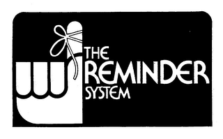 THE REMINDER SYSTEM logo