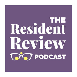 THE RESIDENT REVIEW PODCAST logo