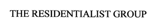 THE RESIDENTIALIST GROUP logo