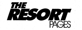 THE RESORT PAGES logo