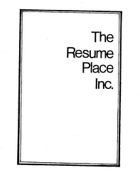 THE RESUME PLACE INC. logo