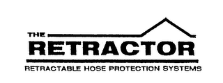 THE RETRACTOR RETRACTABLE HOSE PROTECTION SYSTEMS logo