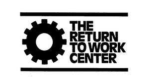 THE RETURN TO WORK CENTER logo