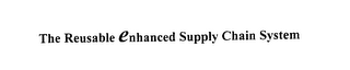 THE REUSABLE ENHANCED SUPPLY CHAIN SYSTEM logo