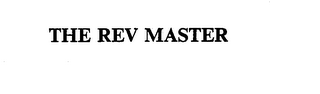 THE REV MASTER logo