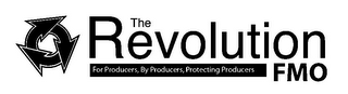 THE REVOLUTION FMO FOR PRODUCERS, BY PRODUCERS, PROTECTING PRODUCERS logo