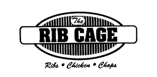 THE RIB CAGE RIBS CHICKEN CHOPS logo