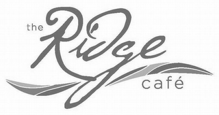 THE RIDGE CAFE logo