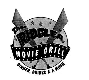 THE RIDGLEA MOVIE GRILL DINNER, DRINKS & A MOVIE logo