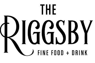 THE RIGGSBY FINE FOOD + DRINK logo