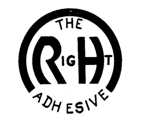 THE RIGHT ADHESIVE logo