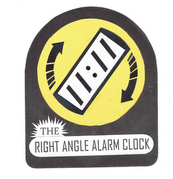 THE RIGHT ANGLE ALARM CLOCK logo