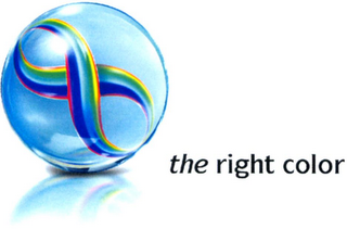 THE RIGHT COLOR logo