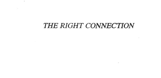 THE RIGHT CONNECTION logo