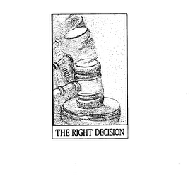 THE RIGHT DECISION logo