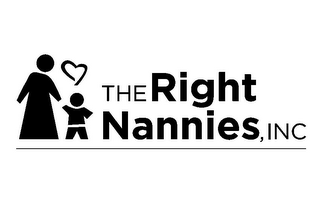 THE RIGHT NANNIES, INC logo