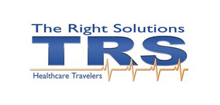 THE RIGHT SOLUTIONS TRS HEALTHCARE TRAVELERS logo
