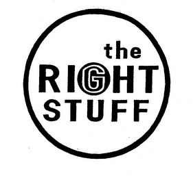 THE RIGHT STUFF logo