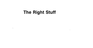 THE RIGHT STUFF logo
