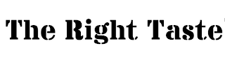 THE RIGHT TASTE logo