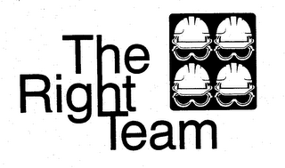 THE RIGHT TEAM