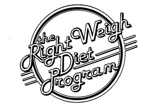 THE RIGHT WEIGH DIET PROGRAM logo