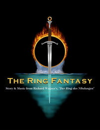 THE RING FANTASY STORY & MUSIC FROM RICHARD WAGNER'S, "DER RING DES NIBELUNGEN" logo