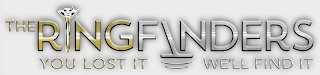 THE RING FINDERS YOU LOST IT WE'LL FIND IT logo