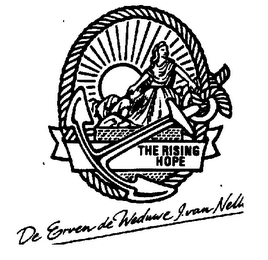 THE RISING HOPE DE ERVEN DE WEDUWE J. VAN NELLE logo