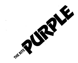 THE RITE PURPLE logo