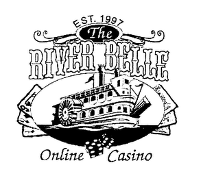 THE RIVER BELLE ONLINE CASINO EST. 1997 logo