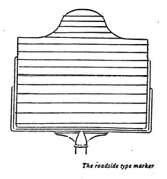 THE ROADSIDE TYPE MARKER logo