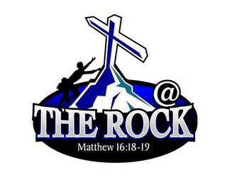 @ THE ROCK MATTHEW 16:18-19 logo